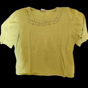 Coldwater Creek short sleeve sweater